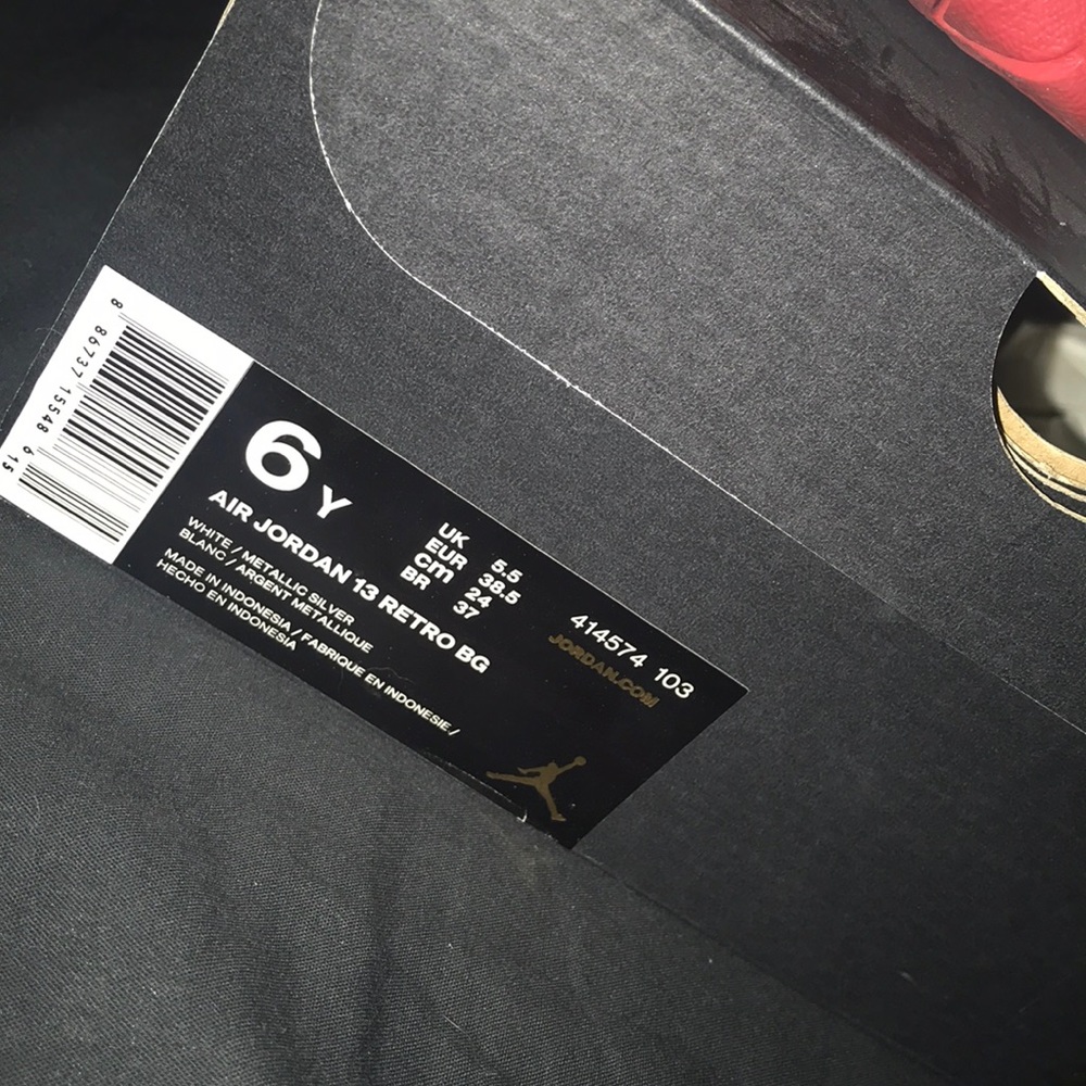 Air Jordan 13 retro BG worn couple times